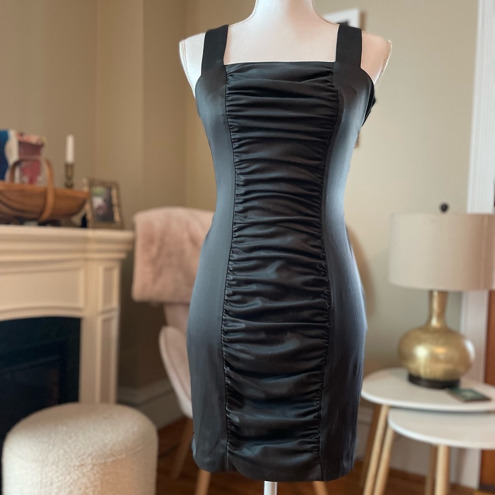 GUNNE SAX by Jessica McClintock Vintage Black Mini Dress